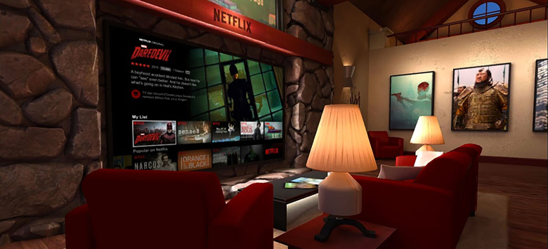 Ahora puede ver Netflix en la realidad virtual