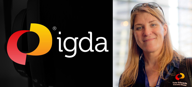 La directora ejecutiva de IGDA, Kate Edwards, se retira